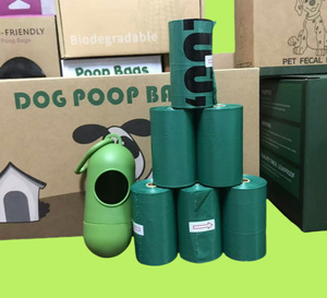 Sacs à crottes pour chien biodégradables personnalisés de haute qualité, nouvel emballage écologique, sacs à crottes pour chien biodégradables, porte-sacs à crottes pour chien biodégradables - Product Image 4