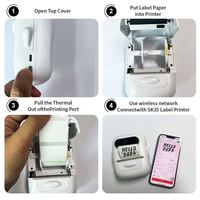Imprimante photo portable Marklife P50 Mini, sans encre, thermique, sans fil, papier thermique 15-50 mm, en stock