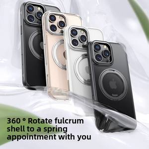 <span class=keywords><strong>Coque</strong></span> de téléphone avec support magnétique tout compris pour <span class=keywords><strong>Apple</strong></span> 16 17 Pro Max IPhone17 Housse de protection complète - Product Image 3