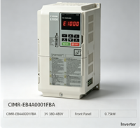 CIMR-EB4A0001FBA YASKAWA 0.75KW 2.1A 400V Variateur de fréquence vectoriel triphasé DC-AC IP20 pour ventilateur, pompe, usage industriel CE