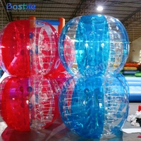 Ballon de football gonflable en PVC de 1,2 m/1,5 m de diamètre, taille humaine, jouet gonflable pour jeux en extérieur