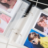 3-Ring-Ordner Standard 3\" 4\" 5\" 6\" Zwischenblatt-Mini-Kpop-Album Kleines Fotoalbum Geeignet für die Aufbewahrung von Star-Chasing-Karten