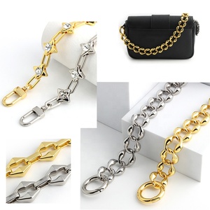 Luxury Heavy Zinc Alloy <strong>Bag</strong> Chain Custom Accessories for High-end Designer Thick Chunky Handbag <strong>Replacement</strong> Shoulder Metal <strong>Strap</strong> - Product Image 4