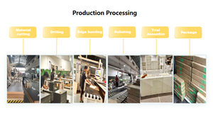 Full Set Kitchen Furniture Modern Style High End Customize Cabinet Kitchen <b>PVC</b> Kitchen Cabinet With Sink - Product Image 5