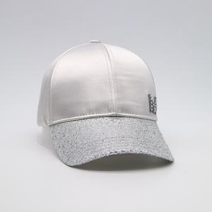 Gorras de béisbol de poliéster de 6 paneles, gorra de béisbol deportiva con letras bordadas de alta calidad para mujer - Product Image 3