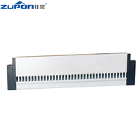 K75B-Grille d'aération automatique HVAC, ventilateur d'extraction à persiennes pour fenêtre murale ronde avec accessoires pour portes et fenêtres