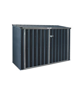 <span class=keywords><strong>Abri</strong></span> <span class=keywords><strong>de</strong></span> <span class=keywords><strong>jardin</strong></span> en métal robuste ST20094-H128 pour cour, <span class=keywords><strong>abri</strong></span> pour outils <span class=keywords><strong>de</strong></span> <span class=keywords><strong>jardin</strong></span> résistant aux intempéries, <span class=keywords><strong>abri</strong></span> pour vélos avec serrure sécurisée - Product Image 3