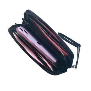 Portefeuille pour femme au design tendance personnalisé Portefeuille long avec fermeture éclair Portefeuille zéro <span class=keywords><strong>Carte</strong></span> d'identité professionnelle <span class=keywords><strong>Carte</strong></span> de crédit <span class=keywords><strong>bancaire</strong></span> Titulaire de la <span class=keywords><strong>carte</strong></span> - Product Image 5