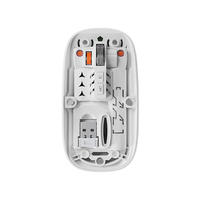 Mouse Gaming Mini OEM BT5.2 Dual Mode 2.4G 3D Hitam Transparan Ergonomis Backlit USB Silent Home Rechargeable Wireless Stock