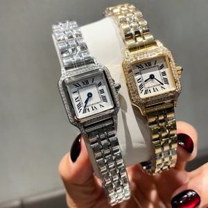 Reloj de Pulsera de Cristal Clásico de Lujo de Alta Calidad, Multifuncional, con Calendario, para Mujer, Moderno, Cuadrado - Product Image 4