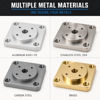 Support de base en aluminium usiné CNC pour équipement de ligne d'assemblage de pièces automobiles, plaque de support avec trous de fixation, sur mesure