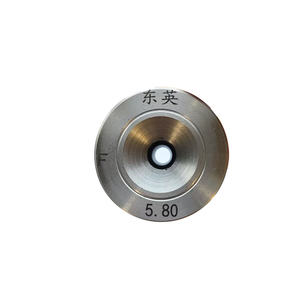 แม่พิมพ์ร้อยลวดเพชรโพลีคริสตัลไลน์ (PCD) เครื่องมืออุตสาหกรรมสำหรับการผลิตลวดเส้นเล็ก ผิวขัดเงา รับผลิตตามแบบ OEM - Product Image 3