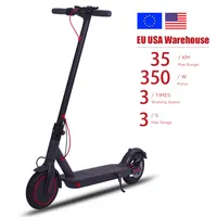 Складной электрический скутер для взрослых, 3 дня, быстрая доставка, склад в Европе, США, Великобритании, M365, 350 Вт, с приложением Escooter