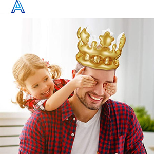<span class=keywords><strong>Couronne</strong></span> gonflable en PVC pour publicité, jouet promotionnel, cadeau personnalisé - Product Image 1