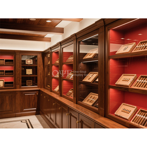 High Quality Wooden Cigar Room <strong>Display</strong> Furniture Walk in Humidor Cigar Cabinet - Product Image 6