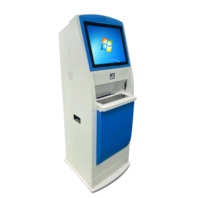 New Arrival 32 Inches Cash/Coin Acceptor/Dispenser A4 Document Printer Touchscreen Self Service Cash Payment Kiosk SDK Metal