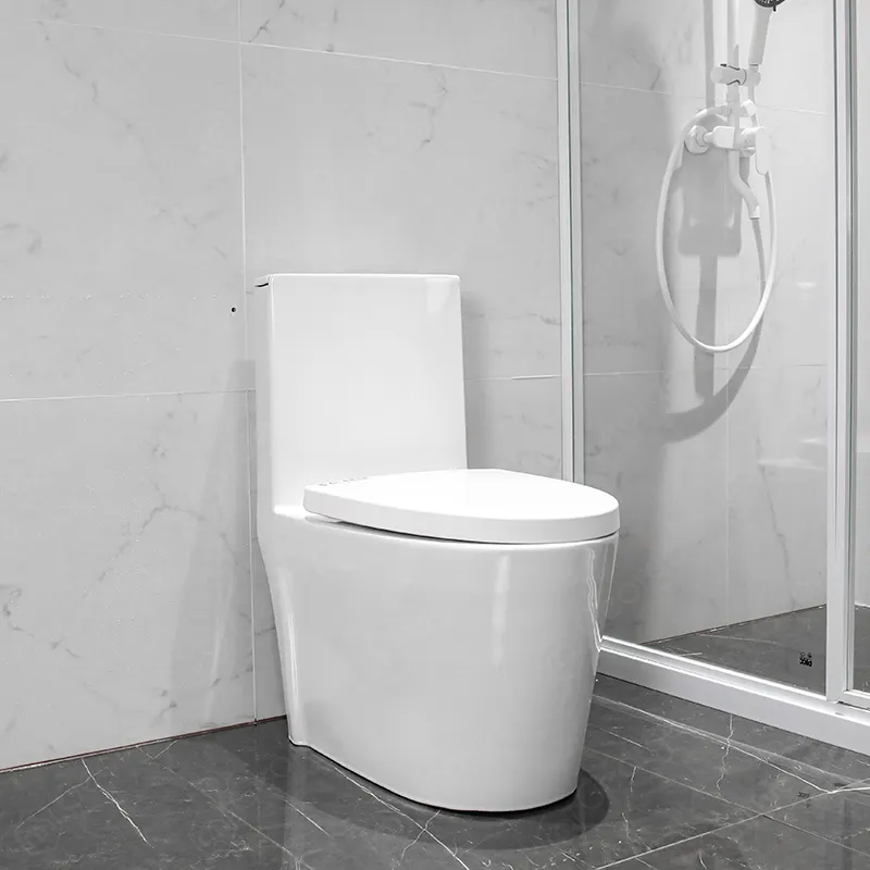Badezimmer Chinesischer Großhandels preis Dual Flush WC einteilige Schüssel Sanitär-Toiletten