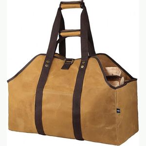 Échantillon Gratuit : Sac de Transport Robuste pour Bois de Chauffage Oxford – Grand Sac Fourre-tout pour Cheminée, Camping et Bois d'Intérieur - Product Image 6