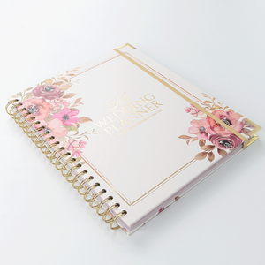 Sposa Planner personalizzato Organizer con copertina rigida Wedding Planner con copertina rigida confezione regalo per il servizio <span class=keywords><strong>di</strong></span> stampa <span class=keywords><strong>di</strong></span> Planner - Product Image 4