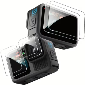 ฟิล์มกันรอยกระจกนิรภัย OEM HD 2.5D สำหรับกล้อง GoPro Hero 13 ความแข็ง 9H ป้องกันรอยขีดข่วนและรอยนิ้วมือ - Product Image 1