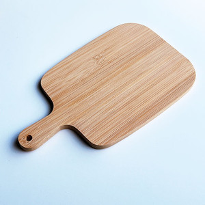 Plateau de service en bambou 23x13x1 cm, plat rectangulaire portable en bois pour le petit-déjeuner, la pizza, style occidental - Product Image 2