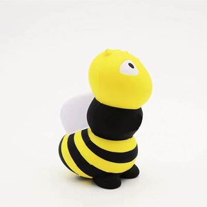 PU Foam <b>Bee</b> Stress Toys Imprint Logo <b>Bee</b> Shaped Soft Squeezable Relief Toys for Promotion - Product Image 4