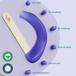Perlas de Cera Depilatoria Dura de Bajo MOQ para Uso Profesional en Salones de Belleza, Cera de Resina Natural Indolora con Aroma a Lavanda, Venta al por Mayor a Granel - Product Image 5