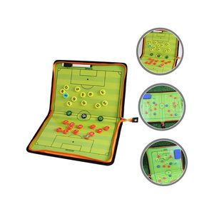 Tableau d'entraînement de football magnétique avec sac à fermeture éclair, tableau tactique effaçable à sec pour l'entraînement au football - Product Image 4