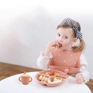 2024 Wholesale Silicone Training Children Bpa Free Promotion Babies Drinking Cup With Handle - Product Image 6