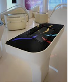 46 Inch Bàn Cà Phê LCD Màn Hình Cảm Ứng Kỹ Thuật Số Bàn Trà LCD 2015 Sản Phẩm Nóng Kiosk Tủ Sáng Tạo Sản Phẩm Tiêu Dùng - Product Image 3