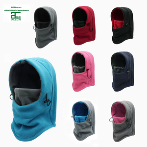 Nouvelle mode, balaclava d'hiver, couvre-visage thermique pour enfants et femmes, masque de ski, capuche en polaire, écharpe, bonnet, usage quotidien, temps froid, polyester - Product Image 1