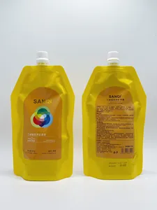 Crema aclarante de marca blanca SANQI, tinte para el cabello, crema blanqueadora profesional sin amarillo para el cabello