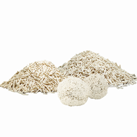 Sable de Litière pour Chat de Source Directe, Échantillon Gratuit, Prise en Charge de la Personnalisation de la Taille des Particules, Faible MOQ, Sable de Tofu pour Chat Lavable aux Toilettes pour Distributeurs d'Articles pour Animaux de Compagnie