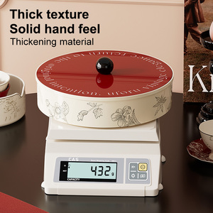 Uforu Nhựa <span class=keywords><strong>3</strong></span> Tier Nuts Snack Trái Cây Khô Nhà Hàng Phục Vụ Khay Trái Cây Khay Với Nắp - Product Image 3