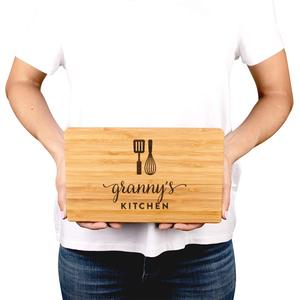 Planche à découper en bois <span class=keywords><strong>de</strong></span> bambou gravée au laser, petite, <span class=keywords><strong>idée</strong></span> <span class=keywords><strong>cadeau</strong></span> <span class=keywords><strong>pour</strong></span> la cuisine <span class=keywords><strong>de</strong></span> grand-mère, la fête des mères, l'<span class=keywords><strong>anniversaire</strong></span> <span class=keywords><strong>de</strong></span> <span class=keywords><strong>maman</strong></span>, Noël - Product Image 2