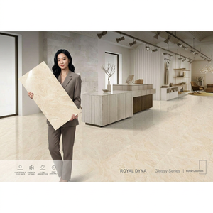 Carrelage de sol en porcelaine émaillée mate, texture brillante effet tissu Brésilien, 600x1200mm (24x48in), vitrifié, pour salle de bain, centre commercial et ferme - Product Image 5