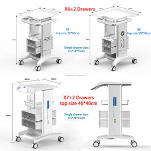 Vendita calda mobile carrello medico carrello macchina estetica tavolo salone di bellezza carrello stand carrello facciale carrello con cassetti - Product Image 6