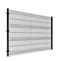 Panneau de clôture de flexion 3D enduit de PVC ou galvanisé bon marché Panneau de clôture de grille de clôture de sécurité