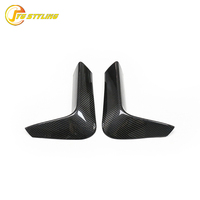 Protection d'angle arrière en carbone sec style MP M3 M4 pour BMW F80 F82 F83, accessoires extérieurs, systèmes de carrosserie automobile, 2014-ON, 2 pièces