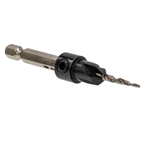 Apex- HSS M2 7/32 Adjustable Hex Shank Tapered Countersink <b>Drill</b> <b>Bit</b> Set Piloto Hole Woodworking - Product Image 2