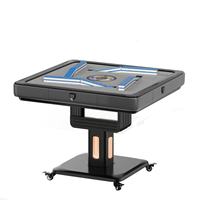 Machine à Mahjong Professionnelle Portable, Double Usage, Conception Pliante, Système de Mélange Silencieux, Table de Mahjong Intelligente pour Club et Casino
