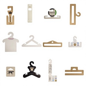 <b>Orange</b> <b>Paper</b> Recyclable Modern Clothes Coat Hanger for Home Closet Travel Storage - Product Image 4