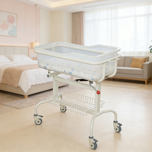 Cuna de Hospital para Bebés a <span class=keywords><strong>Precio</strong></span> Económico, Cuna Portátil para Recién Nacidos con Báscula Integrada - Product Image 3