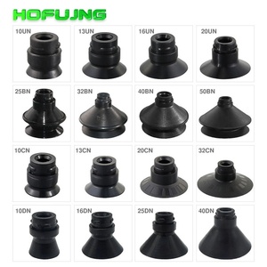 HOFUJNG ZP-B Industrial Factory Threaded Vacuum Suction <b>Cup</b> Fittings with Silica Gel/Nitrile Rubber Customizable - Product Image 2