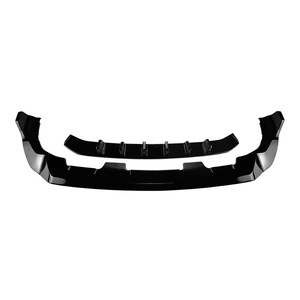 Aileron avant Audi Q8 SQ8 4M, kit carrosserie, finition noire piano, texture carbone, finition mate AMP-Z - Product Image 2