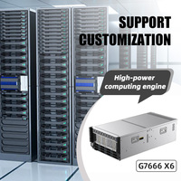 Serveur GPU en rack OEM ODM 32 Go DDR5 G7666 X6 Intel Xeon puissant à double canal, prend en charge les GPU de nouvelle génération, 600 W par carte, en stock