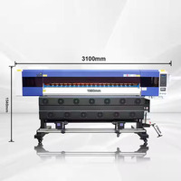 Imprimante grand format I3200 à solvant écologique, traceur 1,8 m, machine d'impression numérique pour vinyle et bâches souples