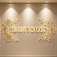 Letrero Luminoso LED Personalizado con Logotipo Empresarial |   Letrero Exterior Impermeable IP65 para Tienda |   Decoración Publicitaria para Salón de Uñas