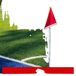 ธงมุมสนามฟุตบอลคุณภาพสูงแบบกำหนดเอง สำหรับฝึกซ้อม รูปแบบธงโฆษณา สามารถออกแบบได้ทุกแบบ สำหรับสนามกีฬาฟุตบอล - Product Image 5