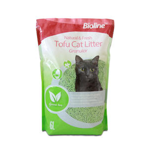 Satış güvenli ve sağlıklı hızlı emilim YEŞİL ÇAY özellikleri kepçe kedi kumu kedi Clumping çöp - Product Image 4